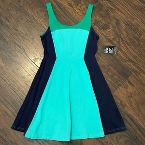 Color block dress